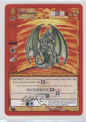 2020-Current MetaZoo - Various Promos Iowa Dragon (Target Big Box) #17