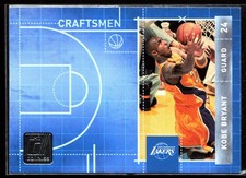 2010 Kobe Bryant Ruby #1 SP /999 Donruss Craftsman  craftsmen