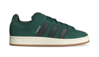 Size 12- Adidas Men Campus 00s Mens Sneaker, Collegiate Green/Black/White.