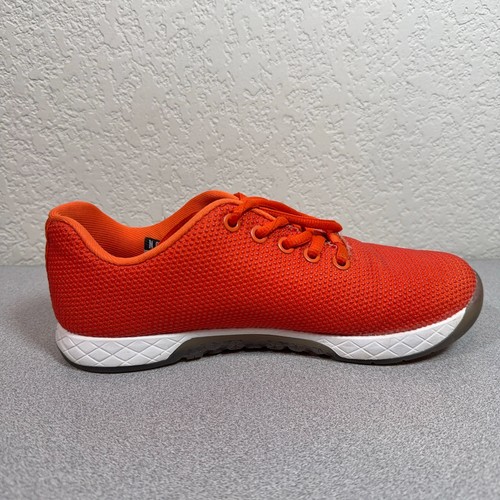 No Bull Nobull Mens 5.5 Women 7 Trainers Performance Sneakers Orange SuperFabric - Picture 3 of 11
