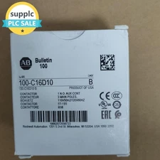 Allen-Bradley 100-C16D10 16 AMP 120VAC COIL IEC Contactor New Factory Sealed