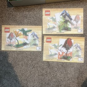 Lego Bird Set 21301 With Box And Manuals