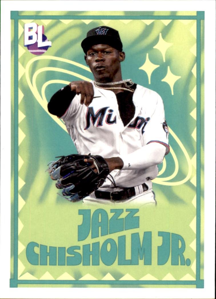 Jazz Chisholm Jr. 2023 Topps Big League Big Leaguers #BL-8 Miami Marlins