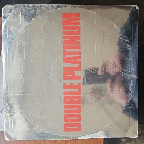 ORIGINAL 1978 STERLING RARE PLATINUM INSERT KISS DOUBLE PLATINUM VINYL 2 LP EX+