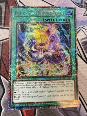 DOOD-EN061 Radiant Typhoon Chant Starlight Rare Yu-Gi-Oh! NEW