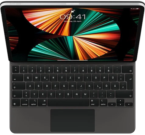 Apple Magic Keyboard Tastatur für 12,9" iPad Pro 3 / 4 / 5 - Schwarz |PG2486-...