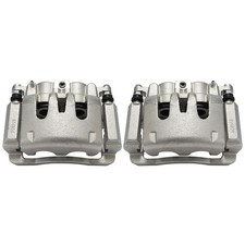 2pc For Ford F-250 Super Duty 2005-2007 Rear Brake Calipers w/ Bracket Pair