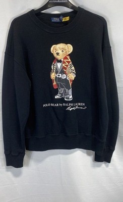 RALPH LAUREN Polo Bear M ブラック New mens Ralph Lauren polo Sz M