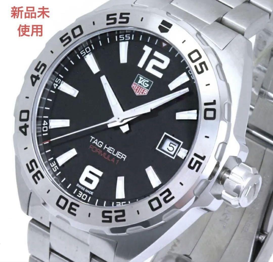 TAG Heuer Formula 1 Men's Black Dial Stainless Steel Watch WAZ1112.BA0875