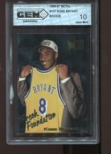 Kobe Bryant #137 Prices [Rookie] | 1996 Fleer Metal | Basketball Cards