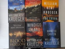 William Kent Krueger Cork O'Connor Series Lot 6 Hardcover Books Trickster's