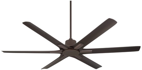 60" Casa Vieja Bronze Damp Rated Ceiling Fan with Remote - Picture 2 of 7