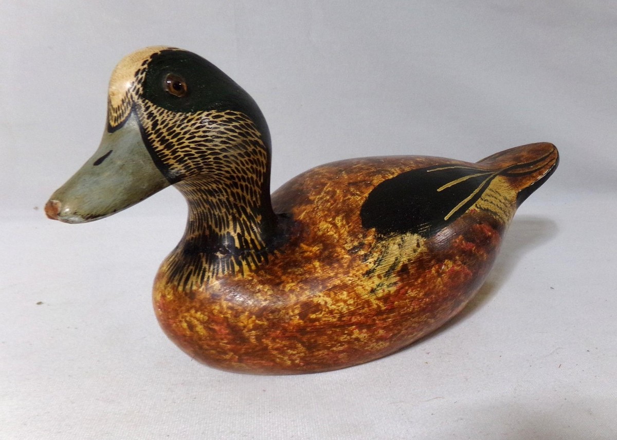 ヘレンド Two Ducks（二羽のカモ） ハンガリー ヴィンテージ Herend Hand Painted #5036 Courting Duck Pair Hungarian Porcelain