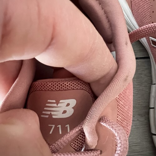 New Balance 711 Schuhe Damen 8,5 B Turnschuhe Laufschuhe rosa koralle Schnürschuhe - Bild 6 von 12