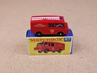 OLD VINTAGE LESNEY MATCHBOX # 57 LAND ROVER FIRE ENGINE ORIGINAL BOX