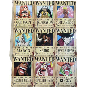 One Piece Wanted Poster Set | eBay