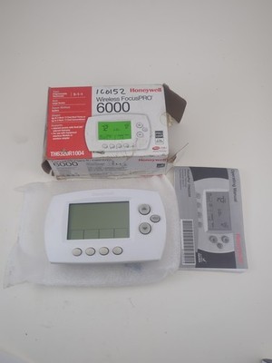 Honeywell FocusPro 6000 Programmable Wireless Thermostat Red Link TH6320R1004