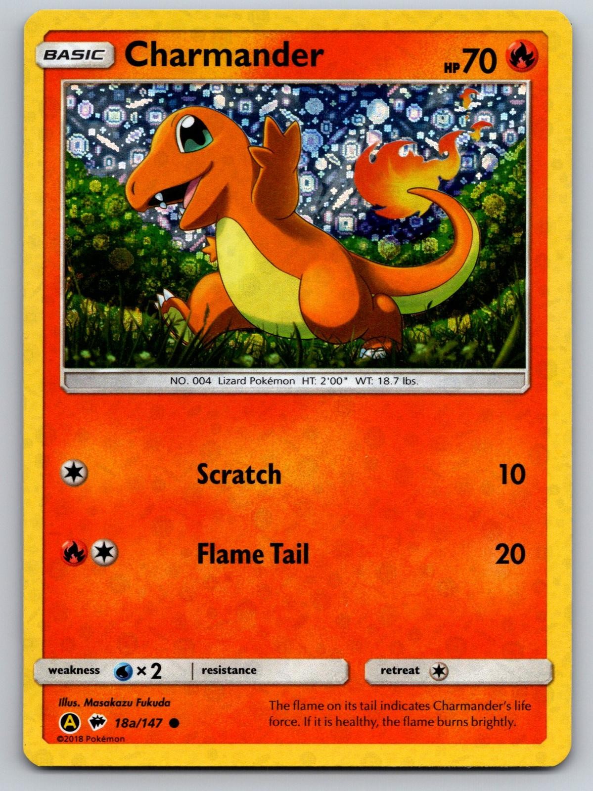 Charmander 18A/147 Holo Promo Alternate Art Promos Pokemon Lightly Played
