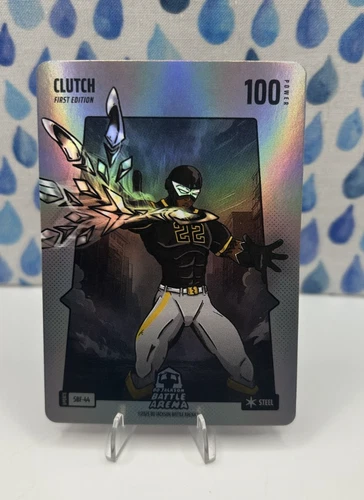 CLUTCH (ANDREW McCUTCHEN) 2025 BO JACKSON BATTLE ARENA SILVER STEEL FOIL #SBF-44