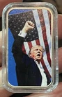 1 Troy oz Sunshine Mint Trump Fight Colorized .999 Fine Silver Bar
