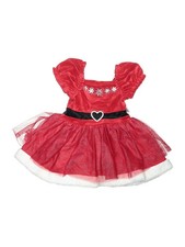 Walmart Girls Red Dress 18 Months