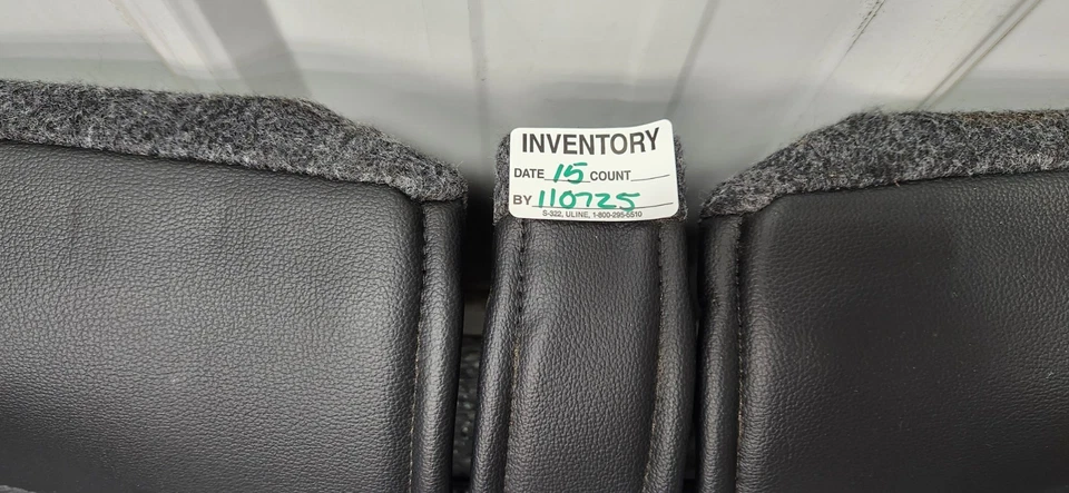 2015-2017 Ford Mustang Black Leather Seat Set OEM - Image 3 of 4
