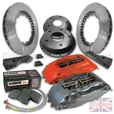 FITS Vauxhall Corsa 17” Front Brake Kit – 4 Pot Calipers [Pro Race 7]