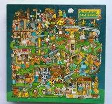 VTG Springbok Puzzle "A Short Round of Golf" 500 pc PLZ2205 B. Martin - COMPLETE