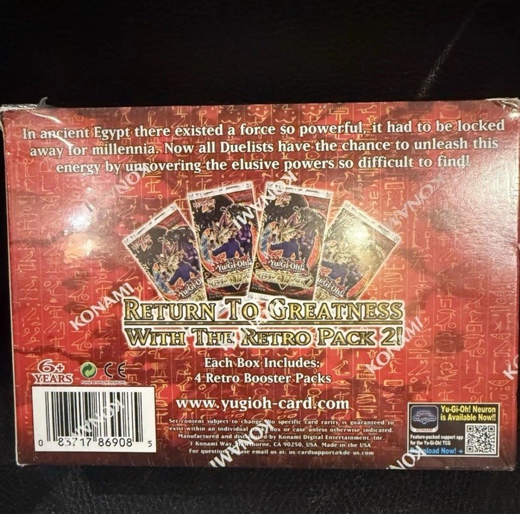 retro pack yugioh booster box Amazon.com: Yu-Gi-Oh! TCG: Retro Pack 2024 Booster Box (24 Packs) : Toys &  Games