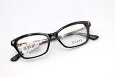 GUESS GU2797-S 001 Polished Black 52-15-140 Frames Genuine Swarovski Crystl E621