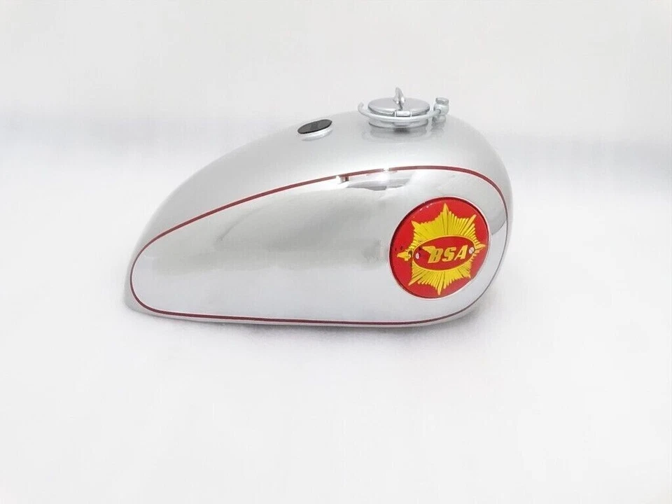 APTO PARA TANQUE + TAPA CROMADO PINTADO CATALINA SCRAMBLES GOLD STAR SCRAMBLES BSA Foto 2 de 4