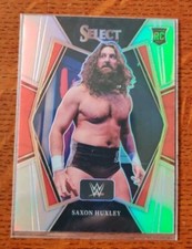 2022 Panini Select WWE Premier Silver Prizm #190 Saxon Huxley Rookie RC Card