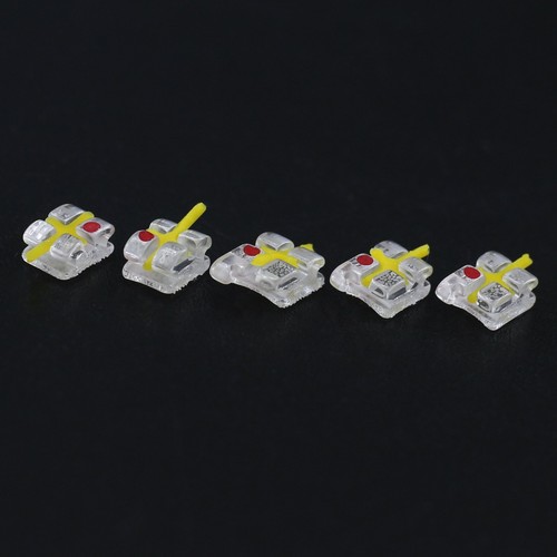 Dental Kieferorthopädische Saphir Brackets Roth MBT 022 345 Haken Monokristalline Brace - Bild 60 von 69