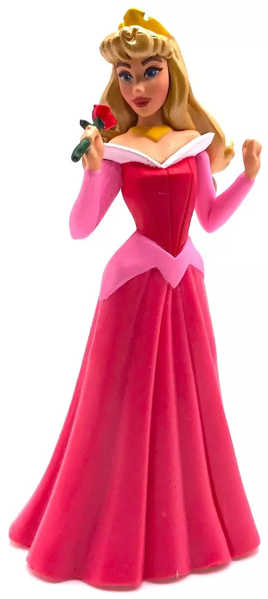 AURORA Disney Princess SLEEPING BEAUTY Dress PVC TOY Playset Figure 4  FIGURINE!