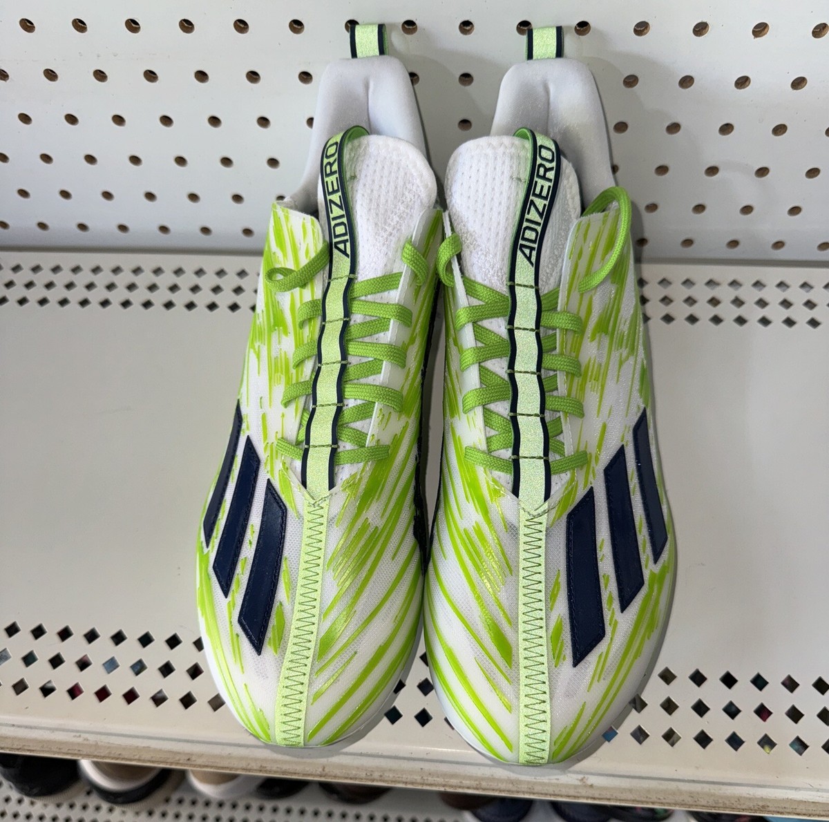 Adidas Adizero Football Cleats‎ Size 10.5 Green/White Amazon.com | adidas Kid main image 2