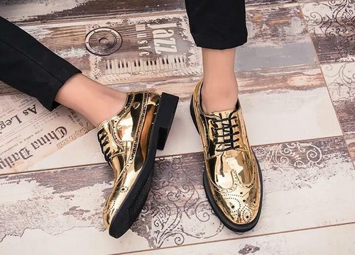Brogue Carved Dress Shoes Oxfords 