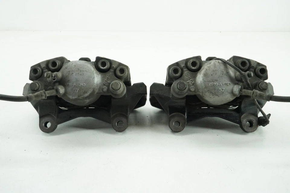 2008-2012 Audi S5 Front Suspension Left & Right Side Brake Caliper 2-Set Pair - Image 4 of 4