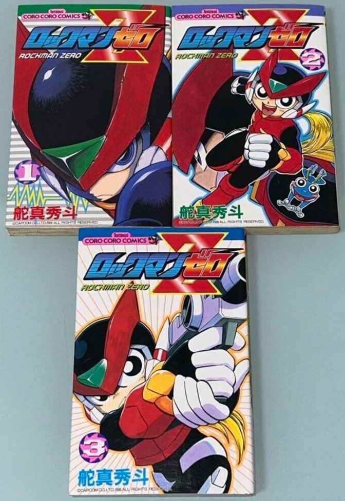 Manga ROCKMAN ZERO VOL.1-3 Comics Complete Set Shogakukan Japan F