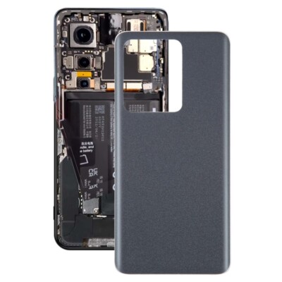 Für Vivo S15 Pro / V25 Pro OEM Glas Batterie Rückabdeckung (Schwarz)