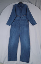 Big Ben Wrangler Men's Work Coveralls Carpenter Jumpsuit Blue Size 48 Long