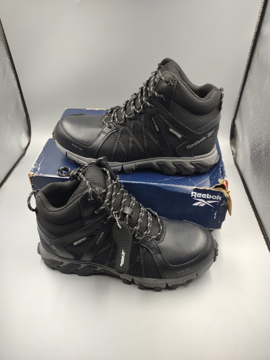 Reebok Trailgrip Work Alloy Toe Boots Men's 12W RB3401