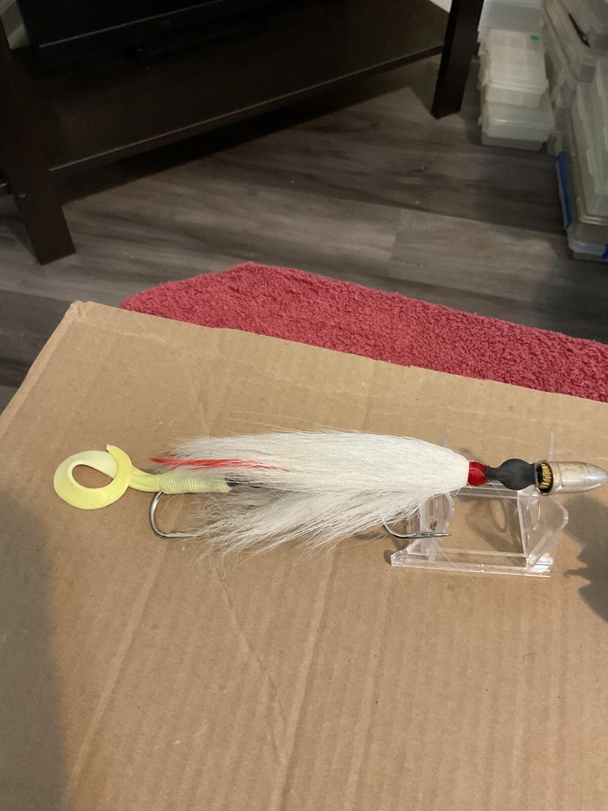 HUGE 13 INCH DOUBLE BLADED BUZZBAIT. BASS, NORTHERN PIKE, MUSKIE/ MUSKY. - Image 3