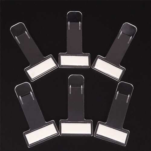 Ticket Clip Vehicle Accessory Parking Permit Holder Plastic Windscreen Clear - View #5