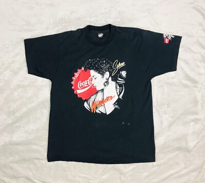 Rare Vintage 90s Selena coca-cola Tejano music awards t-shirt XL