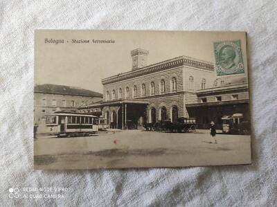 Cpa AK Italien BOLOGNA BOLOGNA La Gare