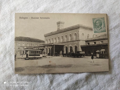 Postcard postcard Italy BOLOGNA BOLOGNA La Gare