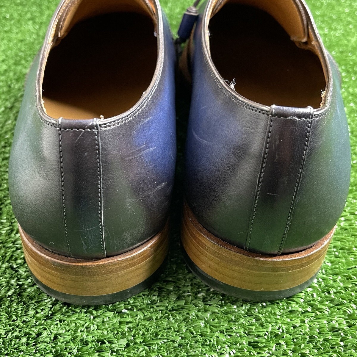 Mezlan Montes - Mens Luxury Lace-Up Dress Shoes - Classic 2-Eyelet Plain Toe... Montes Mens Luxury Lace Up Dress Shoes Classic 2 Eyelet  main image 4