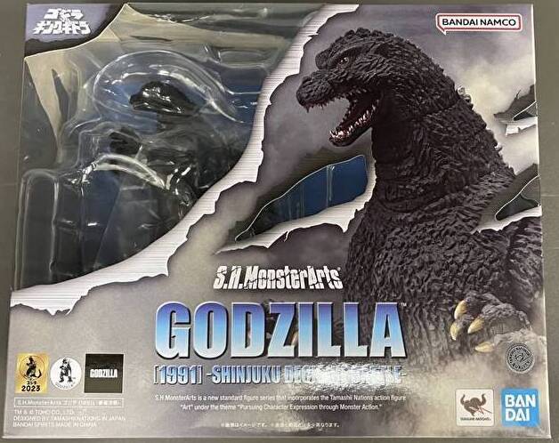 NEW Bandai S.H.MonsterArts Godzilla 1991 Shinjuku Decisive Battle