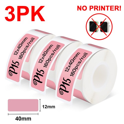 P15 Thermodrucker Bluetooth tragbarer Beschriftungsgerät ODER Etikett-Aufkleber - Bild 17 von 32