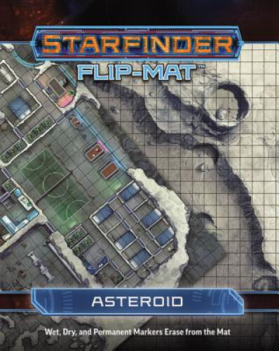 Starfinder Flip-Mat: Asteroid by Mammoliti, Damien